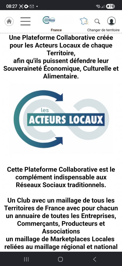 Les acteurs locaux Deux-Sèvres Nouvelle-Aquitaine 