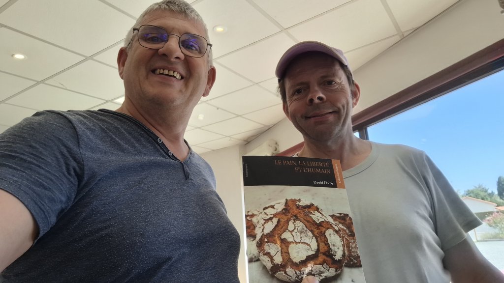 Acteurs Locaux Deux-Sèvres rencontre avec le célèbre agriculteur de l'amour est dans le pré 
