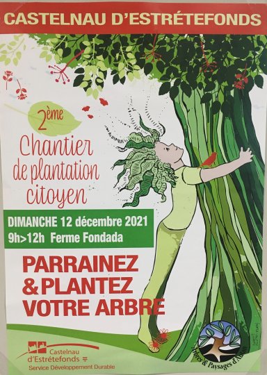 CAFE NATURE : ''6 000 arbres en 6 ans !'' - Castelnau d'Estrétefonds