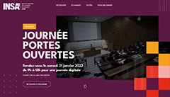 INSA LYON - Journée Portes Ouvertes en distanciel  