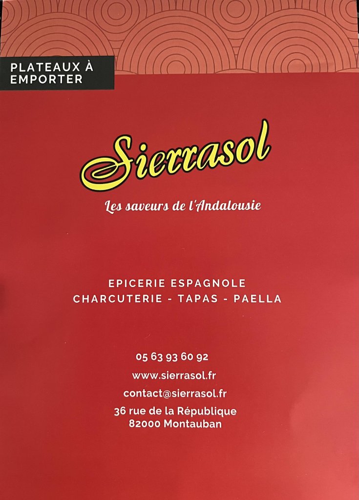 Sierrasol : Les Saveurs d'Andalousie!