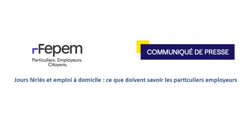 Jours fériés et emploi à domicile : ce que doivent savoir les particuliers employeurs