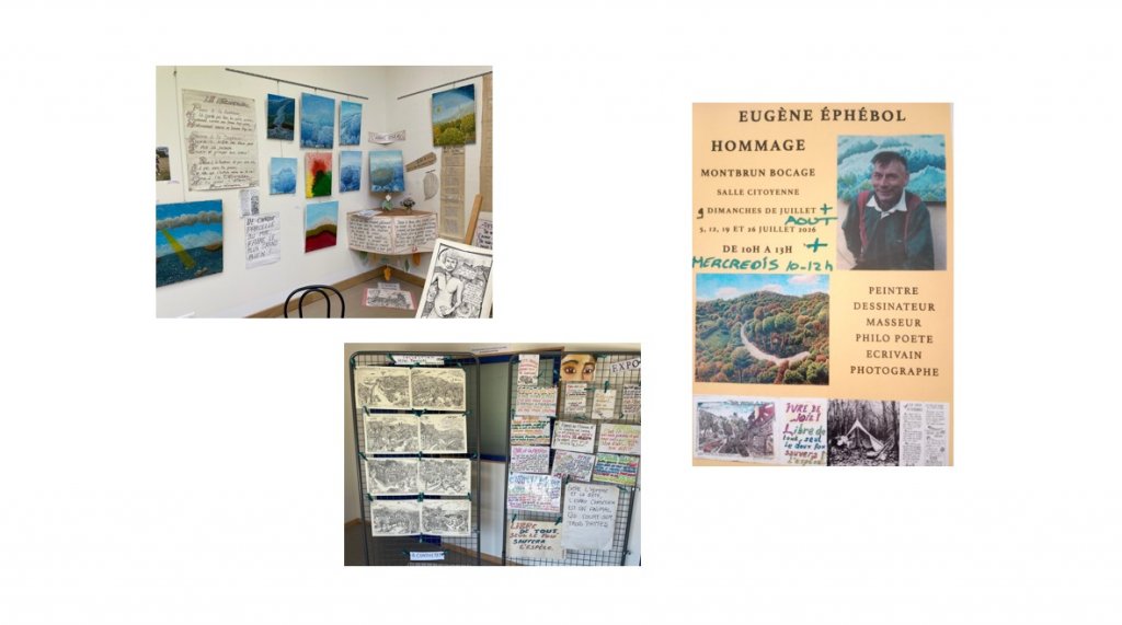 Exposition à Montbrun Bocage rend hommage à Eugène Éphêbol - Acteurs Locaux Haute-Garonne