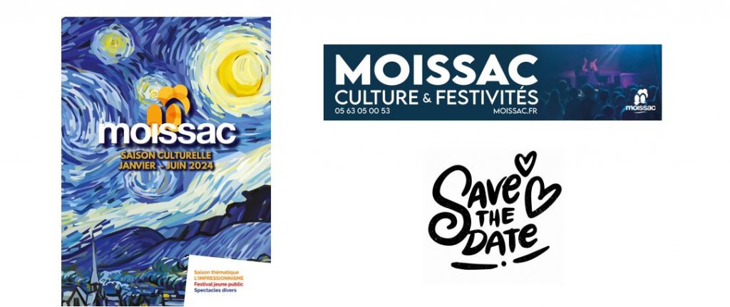 Moissac 82 - Saison culturelle 2024 : le mois de mars !