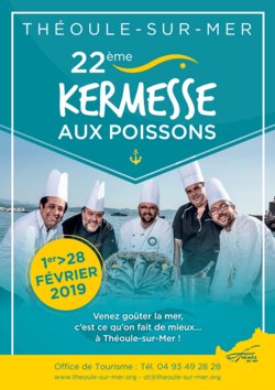 22ème KERMESSE AUX POISSONS DE THEOULE du 1er au 28 février 2019 