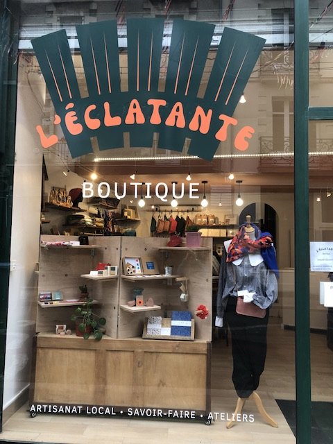 Nouvelle boutique de créateurs au  35 rue Léon Jamin à Nantes : L'éclatante