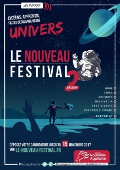 Nouvelle #Aquitaine Seconde édition du Nouveau #Festival : les inscriptions sont ouvertes !!!#tvlocale.fr