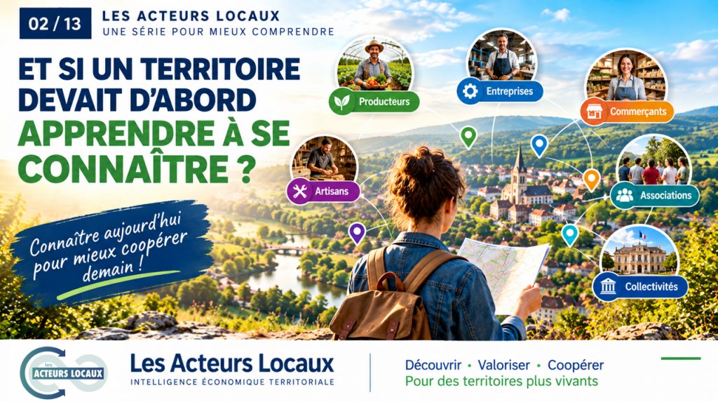 Acteurs-Locaux Épisode 2/13 - ET SI UN TERRITOIRE DEVAIT D’ABORD APPRENDRE À SE CONNAÎTRE ?