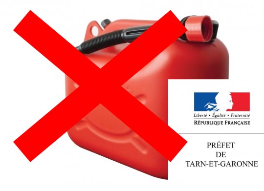 Préfecture du Tarn-et-Garonne - Des mesures d’urgence sont prises pour faire face à la rupture en carburant dans certaines stations services 