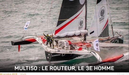 Transat Jacques VABRE 2019 :  DEUXIEME JOURNEE 28 OCTOBRE 2019 @TransatJV_fr #TransatJV