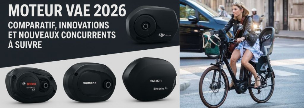 Moteur VAE 2026 : comparatif, innovations et nouveaux concurrents à suivre