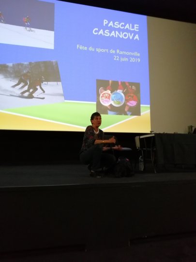 Fête du Sport. Ramonville. 22 Juin 2019.Pascale Casanova.