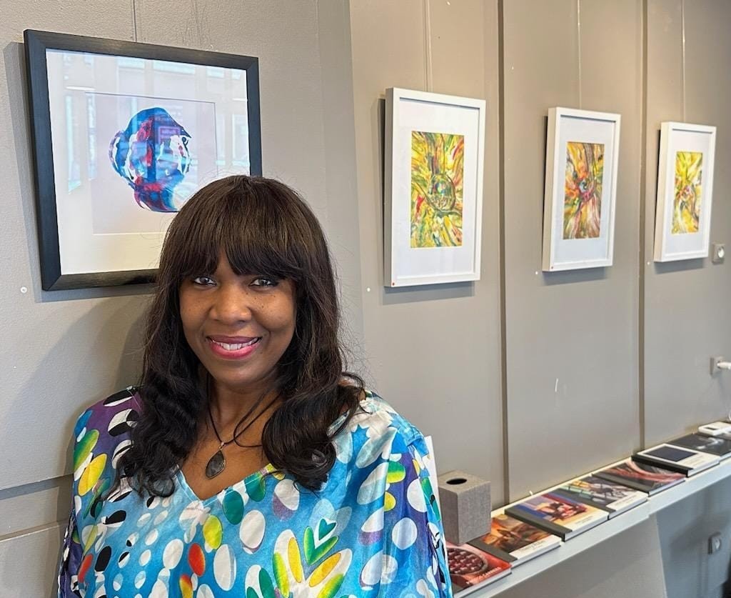 Yolande Oxybel (OxybelyArts) : les couleurs de l'intérieur.