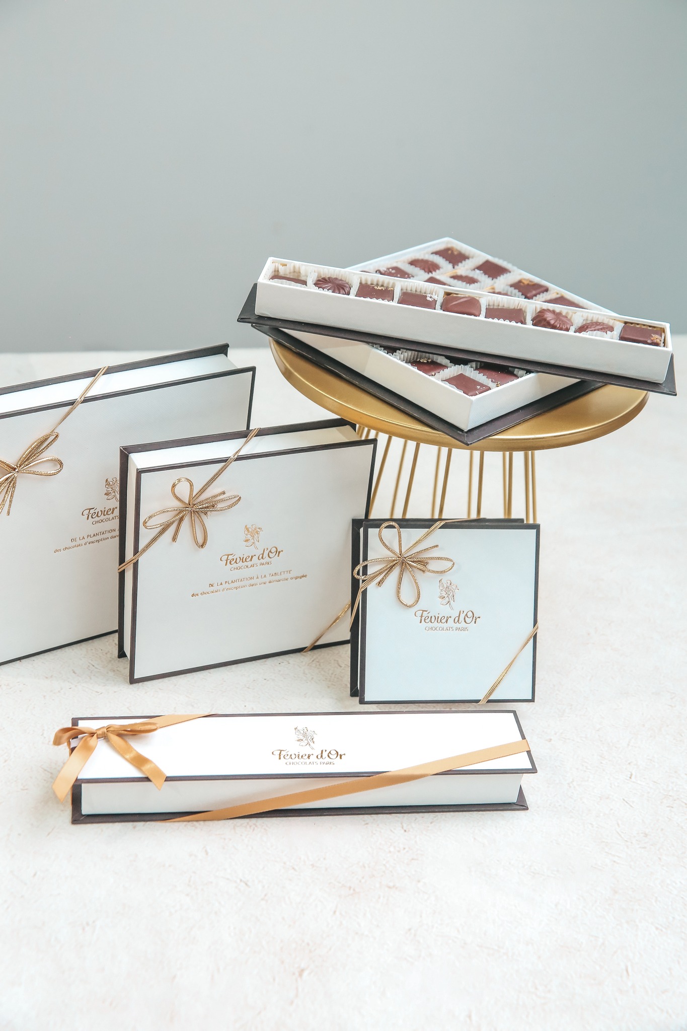 Les chocolats solidaires de Févier d'Or