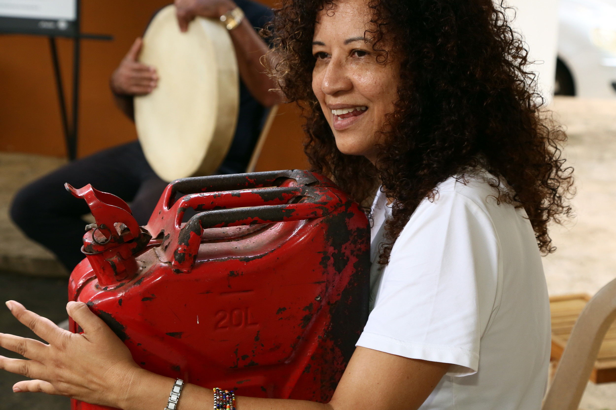 TOURNAGE BELLES D'AME A L’ILE MAURICE - En partenariat avec la MTPA - Visite Guidée à l'Initiation au Ravannes -L'Initiation au Ravannes  - ABAIM en compagnie de Marousia Bouvery