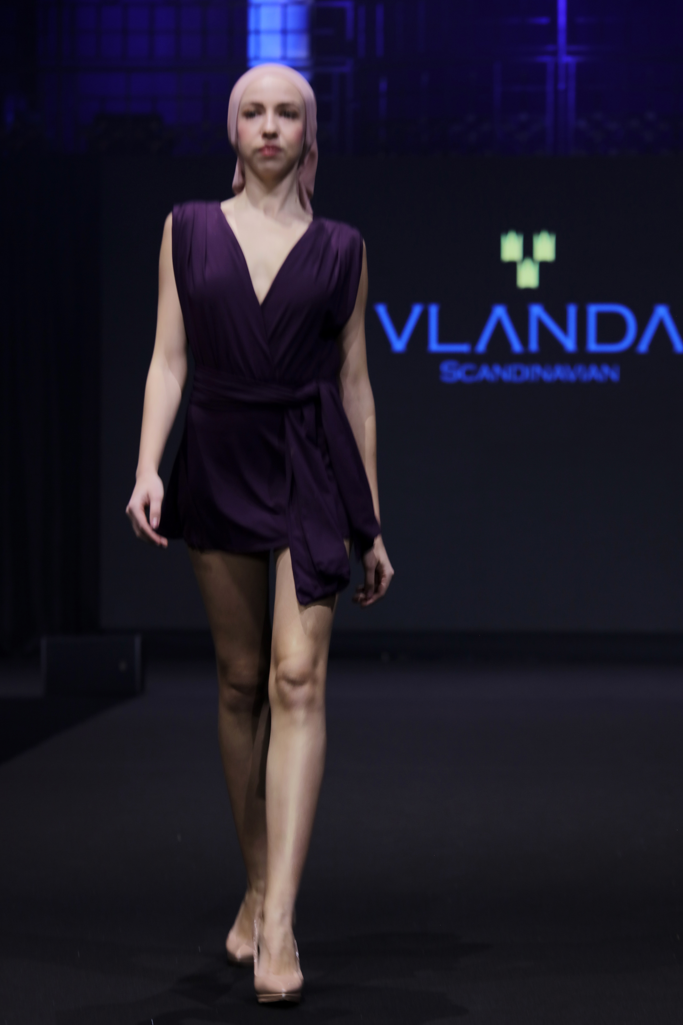 PARIS FASHION WEEK 23 - FASHION WEEK _ MISS SUPER TALENT OF THE WORLD - Edition 16 - Designer: VLANDA from Brazil - Miss Super Talent Ivory Coast - Partner : AEFW by Rex Christy FERNANDO