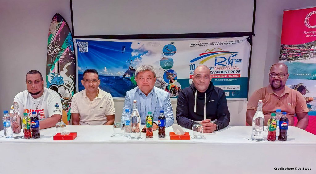 Lancement du compte à rebours de la 10ᵉ édition du Rodrigues International Kitesurf Festival au C Rodrigues Mourouk !