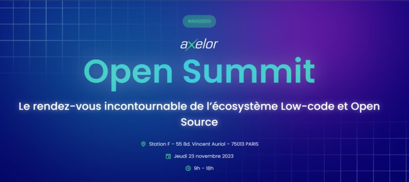 BlueMind Participe à l'Axelor Summit 2023