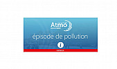 EPISODE DE POLLUTION DE L'AIR départements du 31 - 32 - 81 et 82  aux particules PM 10 pour la journée du 14 août 2026.