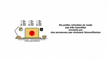 Dans ma petite collection de mails pas très honnêtes envoyés, je vous présente Retour vers le Furtur