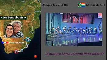 Tvlocale des BOUDUBOUTS en Afrique-du-Sud - direction de Champagne Castle Valley.