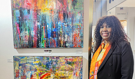 Yolande Oxybel – Traverser l’entre-deux pour atteindre la lumière au Carrousel du Louvre.