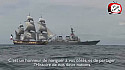 L'Hermione a traversé l'Atlantique et est arrivé à Yorktown le 5 juin 2015