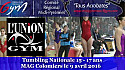 Gymnastique Tumbling: Perrine MARPINARD de l'Union Gym en Nationale 15-17ans le 9 avril 2016 &agrave; Colomiers @FFGymnastique 