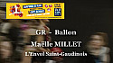 GR Ballon Maëlle MILLET au Championnat National  Espoirs de Ponts de Cé @ffgymnastique #TvLocale_fr