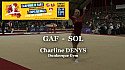 Charline DENYS GAF SOL  au Championnat National Juniors Espoirs de Ponts de Cé @ffgymnastique #TvLocale_fr