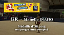 Manelle INAHO Médaille OR son Programme GR au Championnat National Juniors de Ponts de Cé @ffgymnastique #sca2000evry #TvLocale_fr