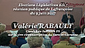 Valérie RABAULT candidate Sortante PS sur la 1ère circo du Tarn-et-Garonne dernier meeting à Lafrançaise le 9 juin 2017 @Valerie_Rabault