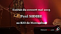 Paul SIDIBE virtuose de Kamele n'goni chanteur et musicien Malien en concert au RIO de Montauban en mai 2013