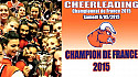 L'équipe senior de #cheerleading@LeMinotaure championne de France 2015 @TvLocale_fr