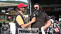 Johnny GALLAGHER au micro de NetworkVisio aux Harley Days 2013 sur le stand Fender Jam