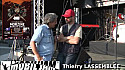 Fender - Thierry Lassemblée créateur de Mobil'Jam au micro de NetworkVisio aux Harley Davidson Days