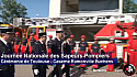 Toulouse : Journée Nationale des Sapeurs-Pompiers 2015, le Préfet Mailhos et le Colonel Toufflet