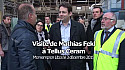 Visite du Secrétaire d'Etat Mathias Fekl chez Tellus Ceram