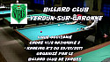 #Billard Français Cadre 47/2 N2 Pierre Caubet et Franck Bessagnet @Tarbes club @Verdun-sur-Garonne