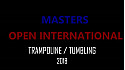 FINALE DES MASTERS TRAMPOLINE TUMBLING - COLOMIERS 12.13 OCT.2018