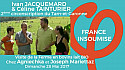 Elections législatives 2017 dans la 2ème en Tarn-et-Garonne: Ivan JACQUEMARD et Céline TAINTURIER visitent une ferme bovins lait BIO.