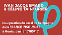 Législatives 2017: Inauguration du local de campagne de la FRANCE INSOUMISE du Tarn-et-Garonne