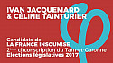 Ivan JACQUEMARD et Céline TAINTURIER, candidats aux élections législatives 2017 de la FRANCE INSOUMISE sur la 2ème circonscription en Tarn-et-Garonne