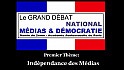 Indépendance des Médias:  Grand Débat Médias et Démocratie organisée par l'Académie Audiovisuelle de Paris avec la Mairie de Paris 2ème arrondissement, animé par Richard Joffo @JacquesBo