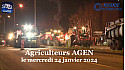 TV Locale Agen - Agriculteurs en Colère dans le Lot-et-Garonne 