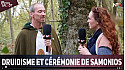 TV Locale Bretagne - le druide Caer, représentant du collège Kredenn Geltiek. Druidisme et cérémonie de Samonios