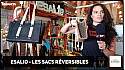 TV Locale Saumur - Elise aka Esalio, fabrique des Sacs Réversibles en cuir personnalisables, en séries limitées