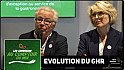 TV Locale Nantes - Catherine Querard et Didier Chenet de GHR au 'Comptoir du MIN' de Nantes-Métropole durant SERBOTEL 2023