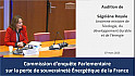Audition de Ségolène Royale ancienne ministre de l'écologie, du développement durable et de l'énergie [07 février] - Commission d'enquête sur notre souveraineté énergétique
