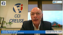 Tv Locale Pars: Gilles Beauchoux  Président de la CCI du département de la Creuse @CCICreuse 
